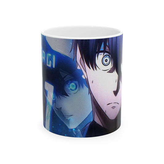 Blue Lock - Isagi Yoichi - Anime Ceramic Mug, (11oz)