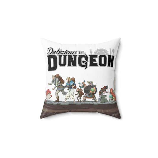 Delicious in Dungeon - Anime Spun Polyester Square Pillow