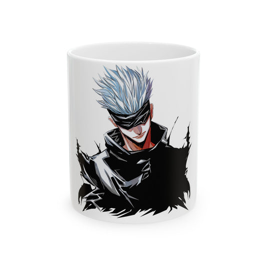 Jujutsu Kaisen - Satoru Gojo - Anime Ceramic Mug, (11oz, 15oz)